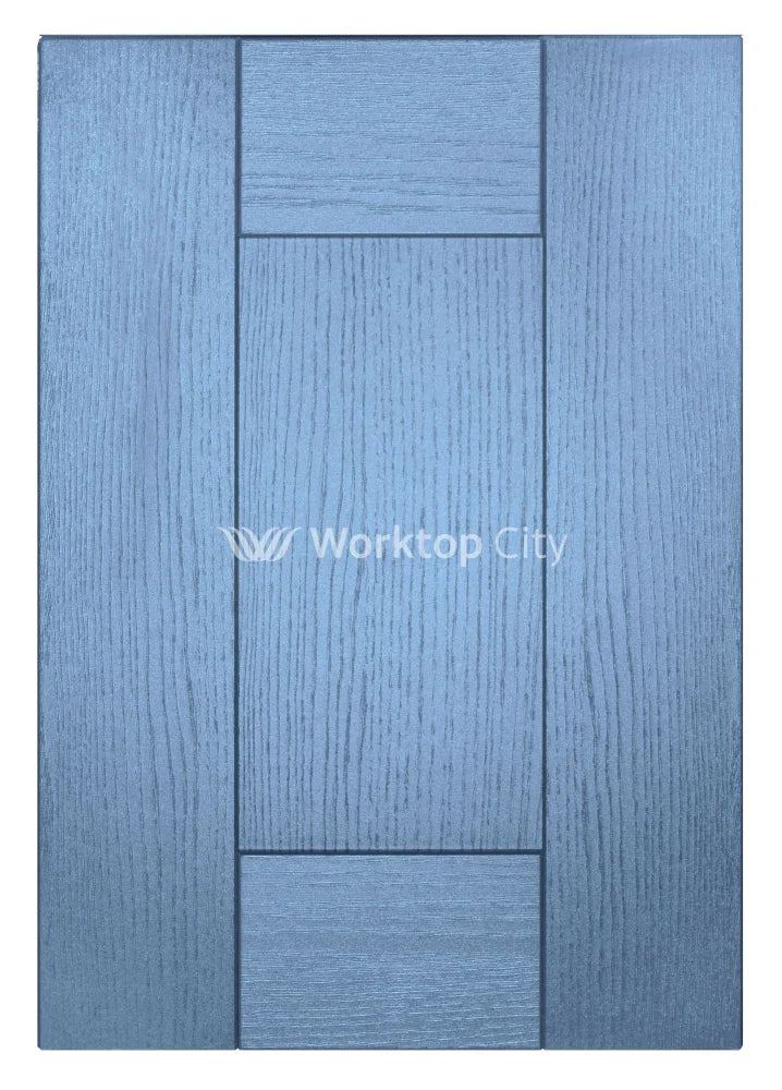 Buckingham Wood Grain Shaker Navy Blue- Replacement Kitchen Doors SAMPLE PRODUCTS