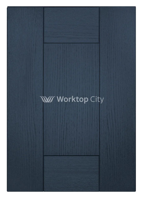 Buckingham Wood Grain Shaker Navy Blue- Replacement Kitchen Doors SAMPLE PRODUCTS Sample Colour Swatch