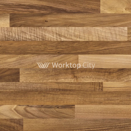 Bushboard Omega Warm Walnut Butcher Block (Ultramatt Finish) 3Mtr X 100Mm 20Mm Upstand