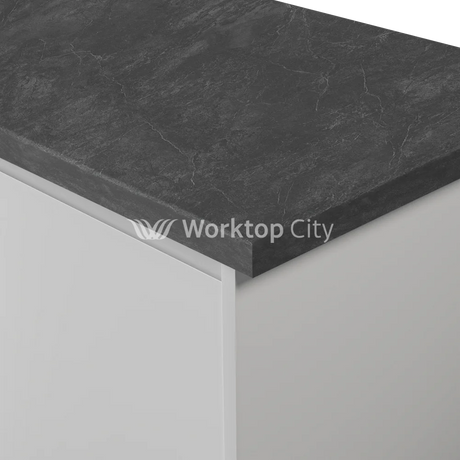 Duropal Kitchen Worktops S63066MS Caviar Silver - Enhanced Semi Matt Finish