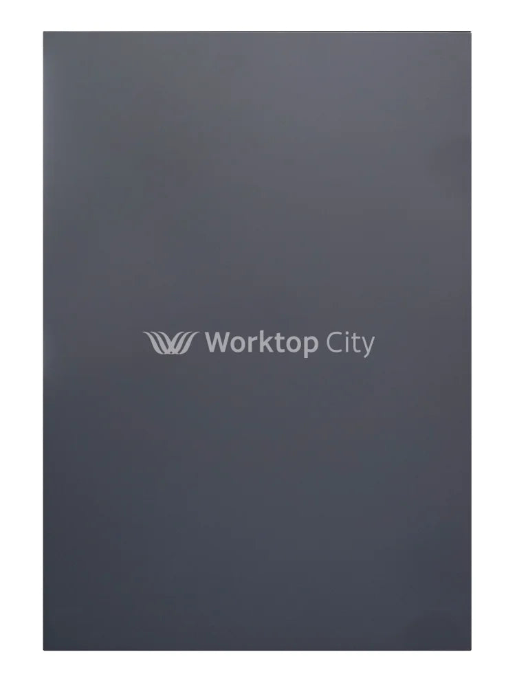 Fenton Painted (Laser Edged) Slab Carbon Grey- Replacement Kitchen Doors SAMPLE PRODUCTS 140mm x 295mm Sample (Free P&P)