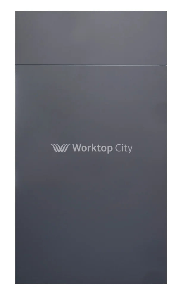 Fenton Painted (Laser Edged) Slab Carbon Grey- Replacement Kitchen Doors SAMPLE PRODUCTS