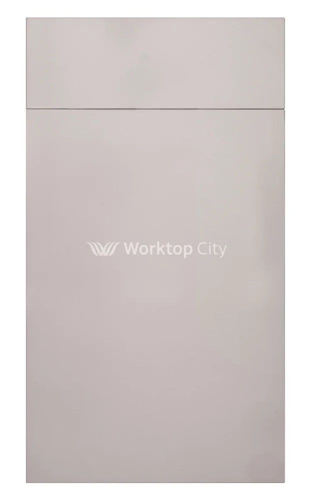 Fenton Painted (Laser Edged) Slab Cashmere- Replacement Kitchen Doors SAMPLE PRODUCTS