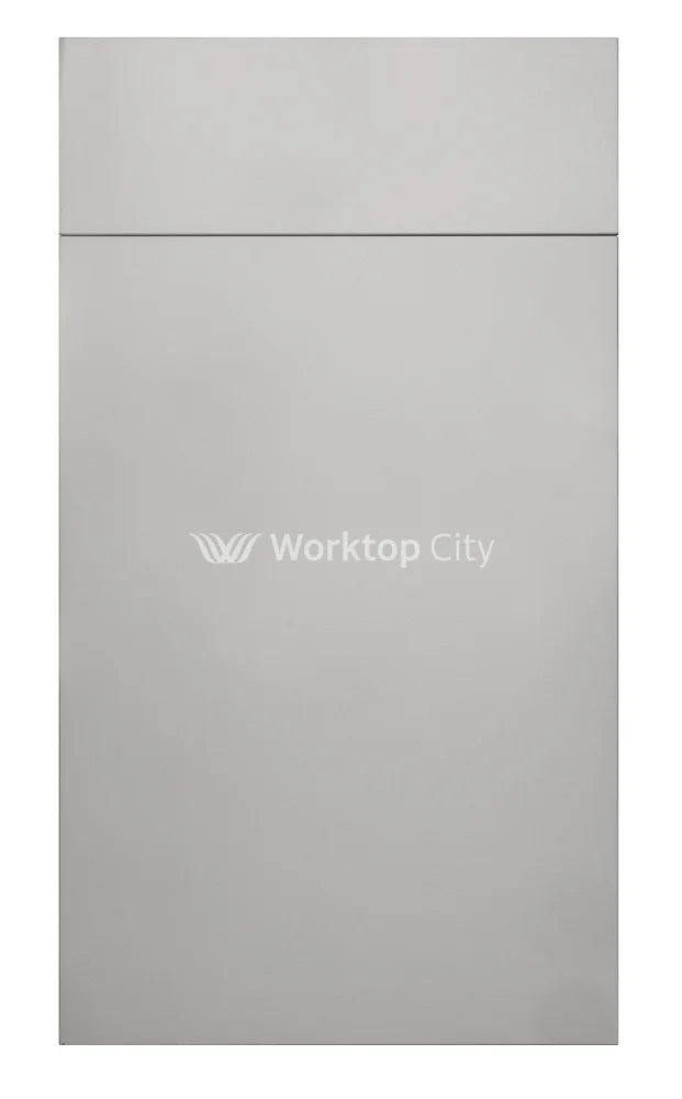 Fenton Painted (Laser Edged) Slab Dove Grey- Replacement Kitchen Doors SAMPLE PRODUCTS