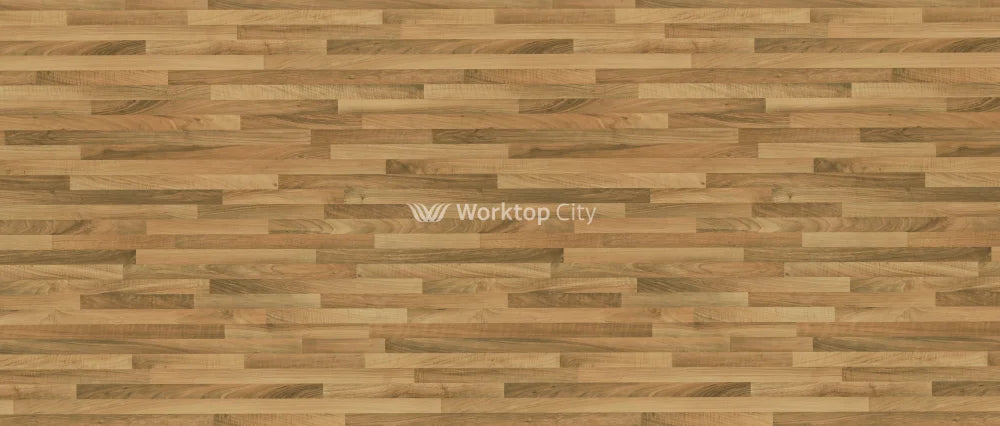 Formica Originals PP0911 Walnut Butcher Block Laminate Kitchen Worktop - Woodland Finish