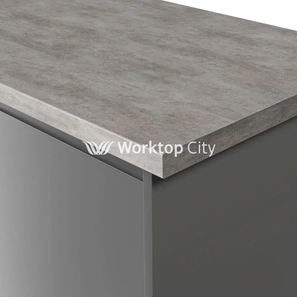 Formica Axiom Pp6275 Brushed Concrete Laminate Kitchen Worktops - Matte 58 Finish