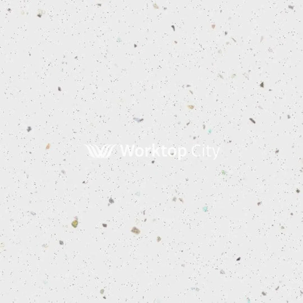 Formica Axiom PP7680PET Platinum White Laminate Kitchen Worktops - Platinum Finish