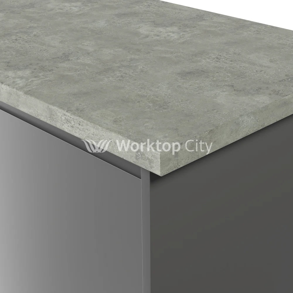 Formica Originals PP8371 Grey Chalkstone Laminate Kitchen Worktop - Honed Ceramic Finish