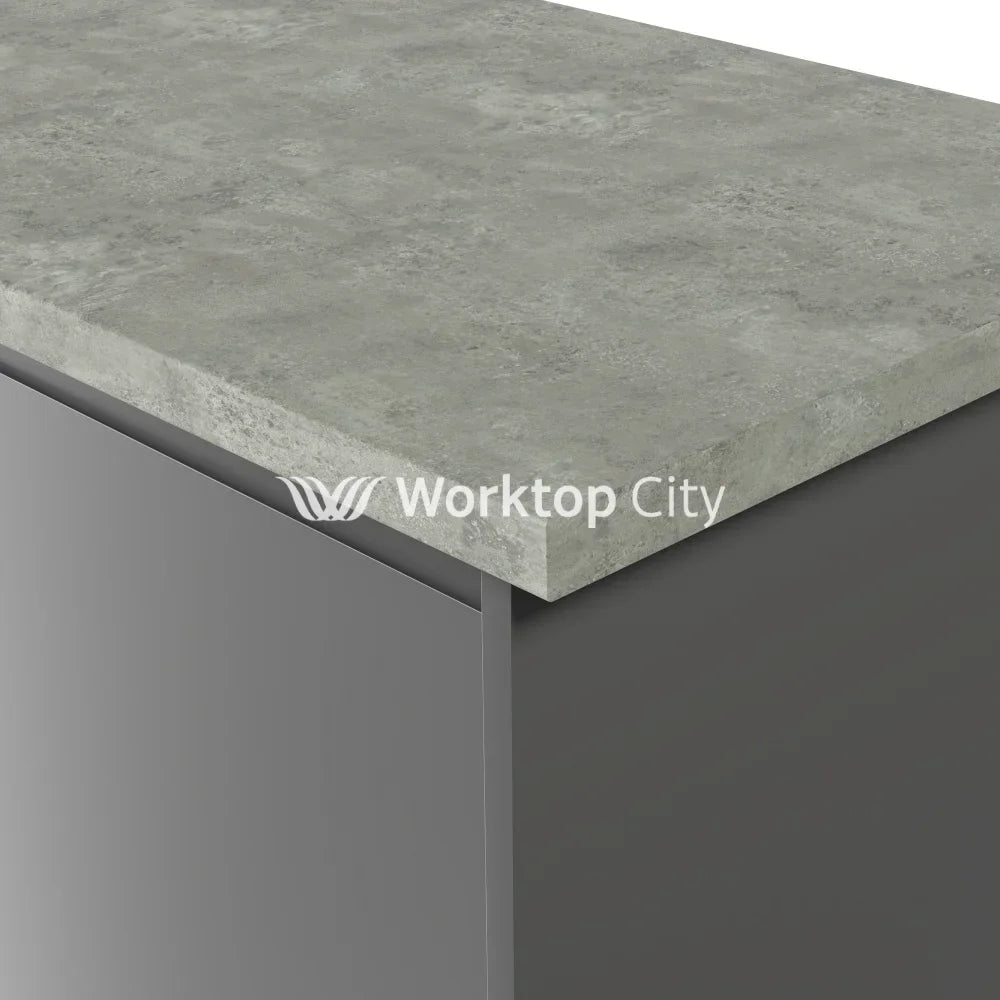 Formica Originals PP8371 Grey Chalkstone Laminate Kitchen Worktop - Honed Ceramic Finish