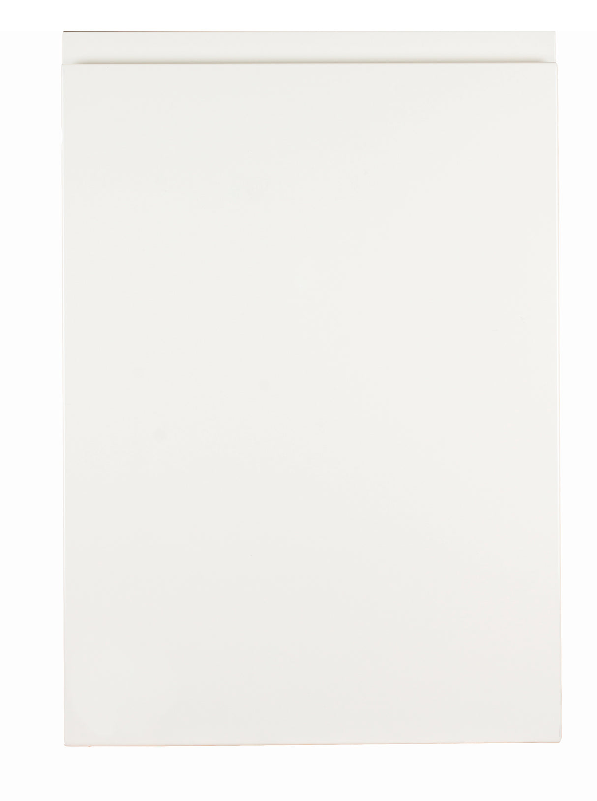 JAY Handle Less White Supermatt J Pull- Replacement Kitchen Doors (End Panel)