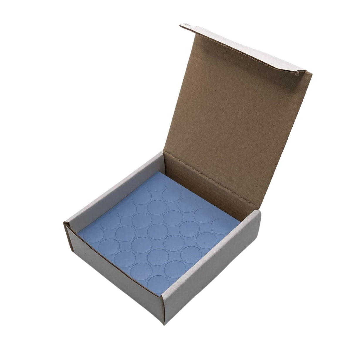 KwikCaps Self Adhesive Screw Cover Caps - Capri Blue (076)