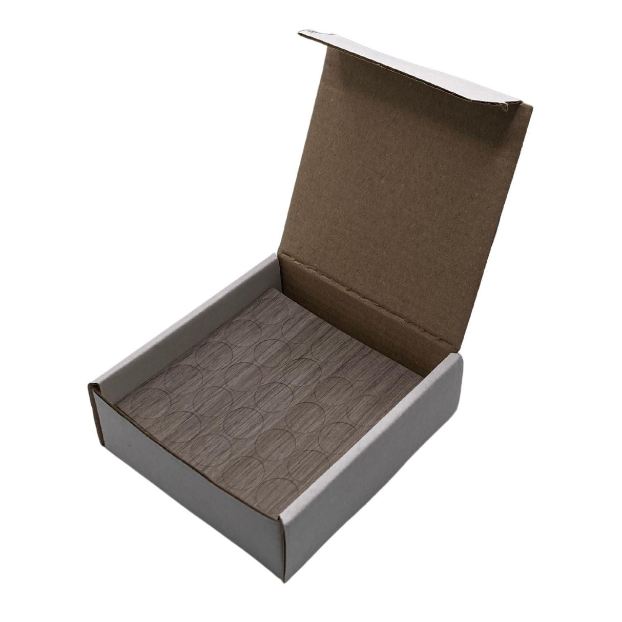 KwikCaps Self Adhesive Screw Cover Caps - Tobacco Aida Walnut / Finsa Nogal Valentina (353)