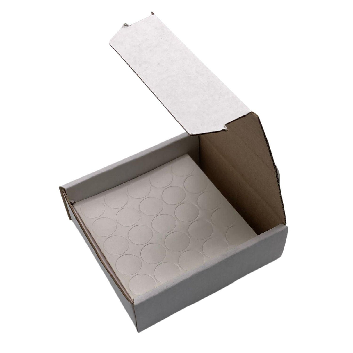 KwikCaps Self Adhesive Screw Cover Caps - Porcelain White (300)