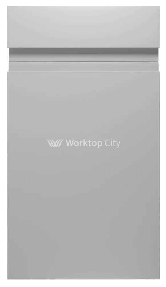 Larissa Handle Less Dove Grey Matt J Pull- Replacement Kitchen Doors SAMPLE PRODUCTS