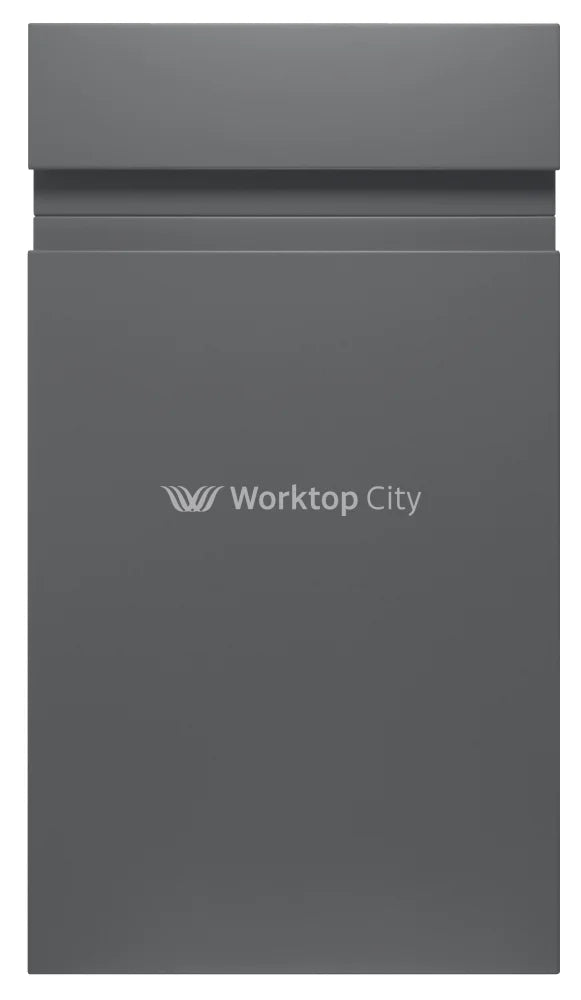 Larissa Handle Less Dust Grey Matt J Pull- Replacement Kitchen Doors SAMPLE PRODUCTS