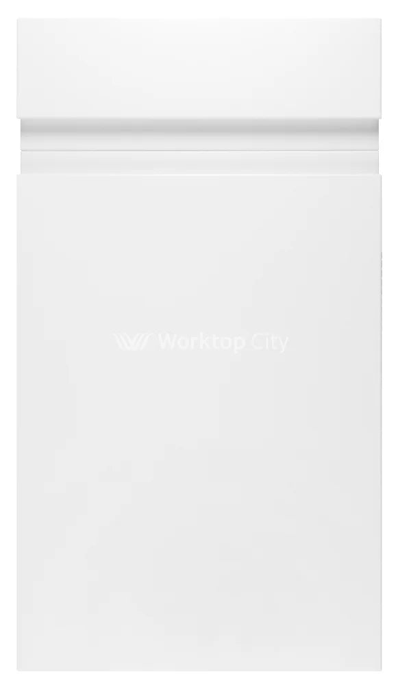 Larissa Handle Less White Matt J Pull- Replacement Kitchen Doors SAMPLE PRODUCTS