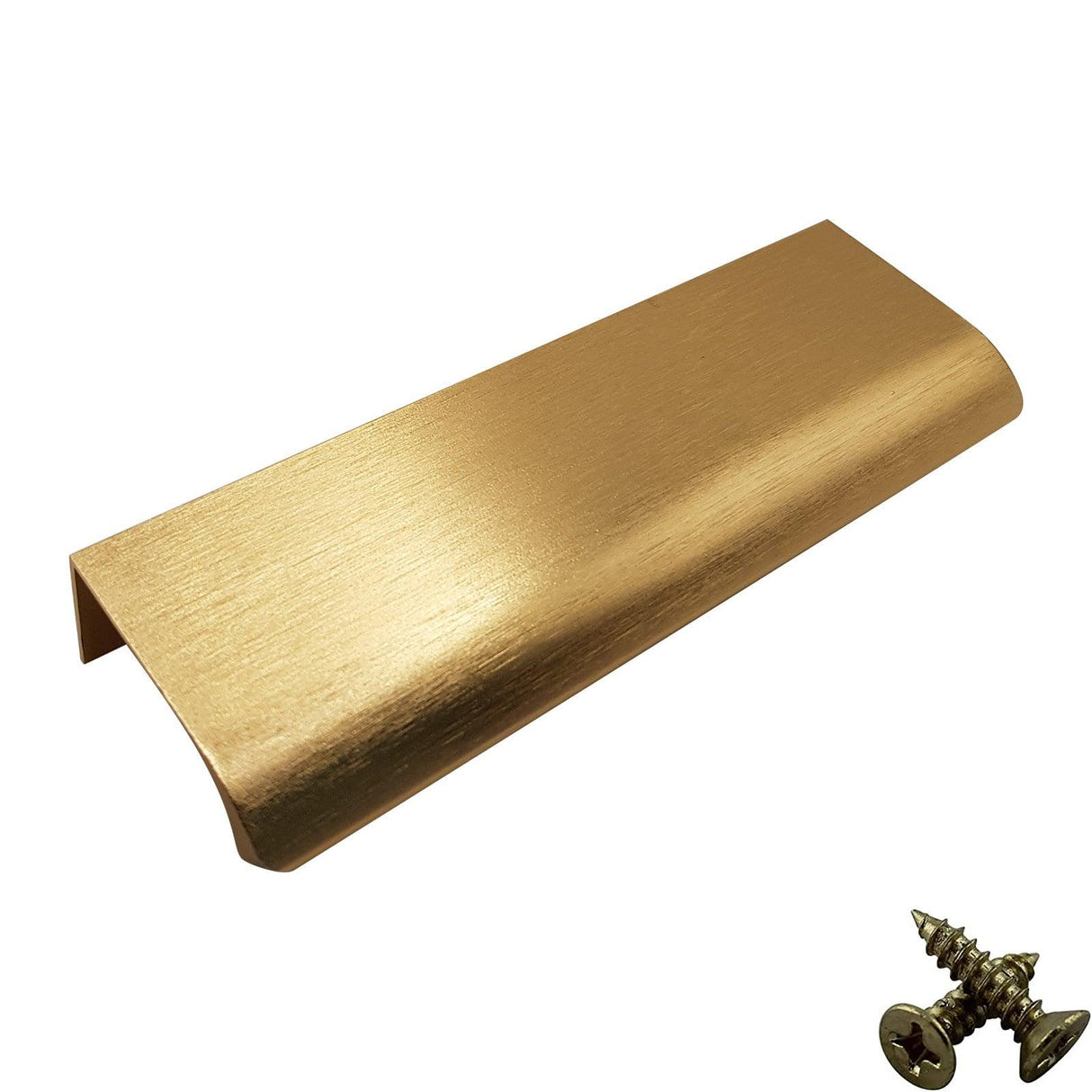 M4TEC Alva Bar Pull Handle Brushed Brass Door, Drawer & Cupboard VD3