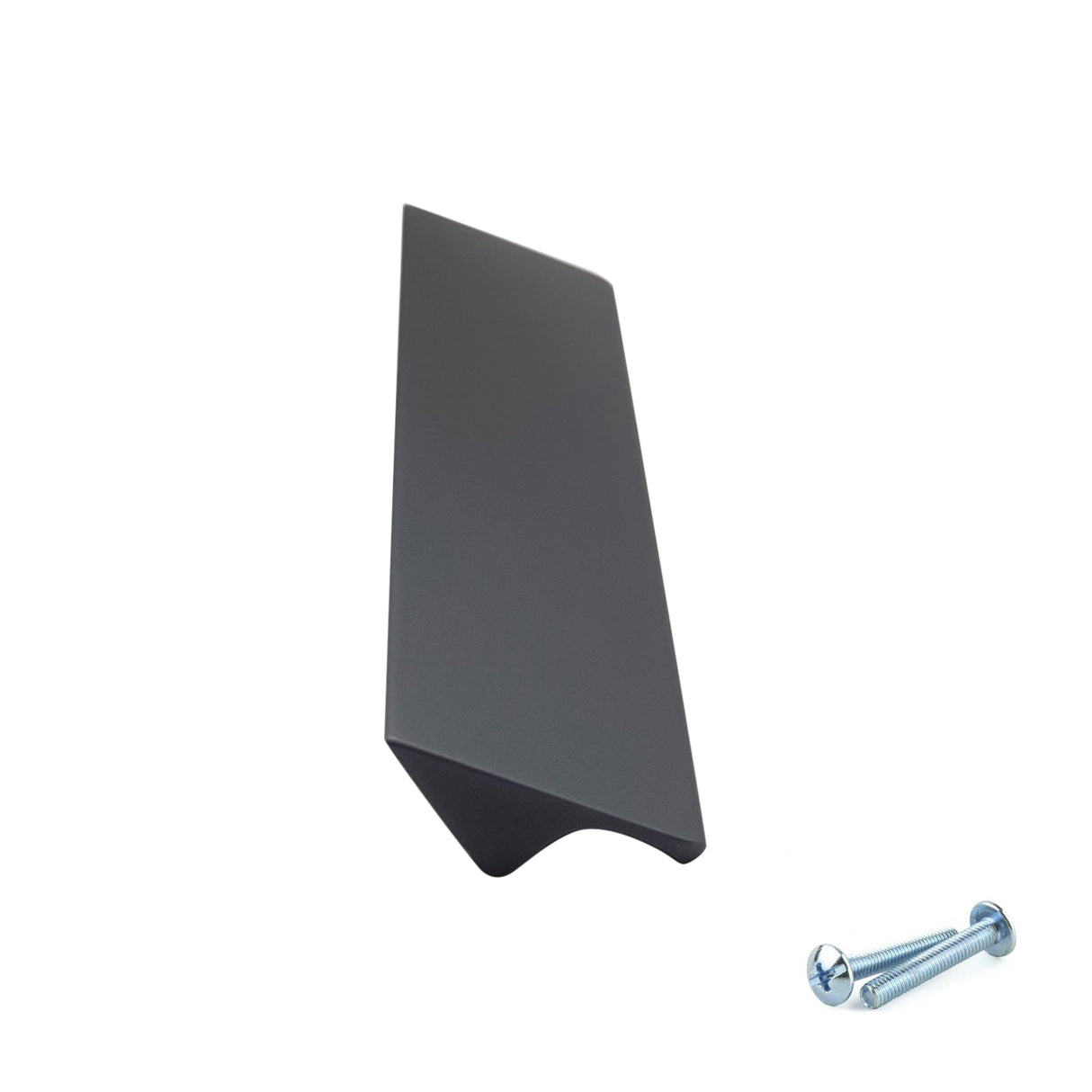 M4TEC Steel Grey Bar Pull Handle – Door, Drawer & Cupboard (VE8 Dalry Series, Multiple Sizes)