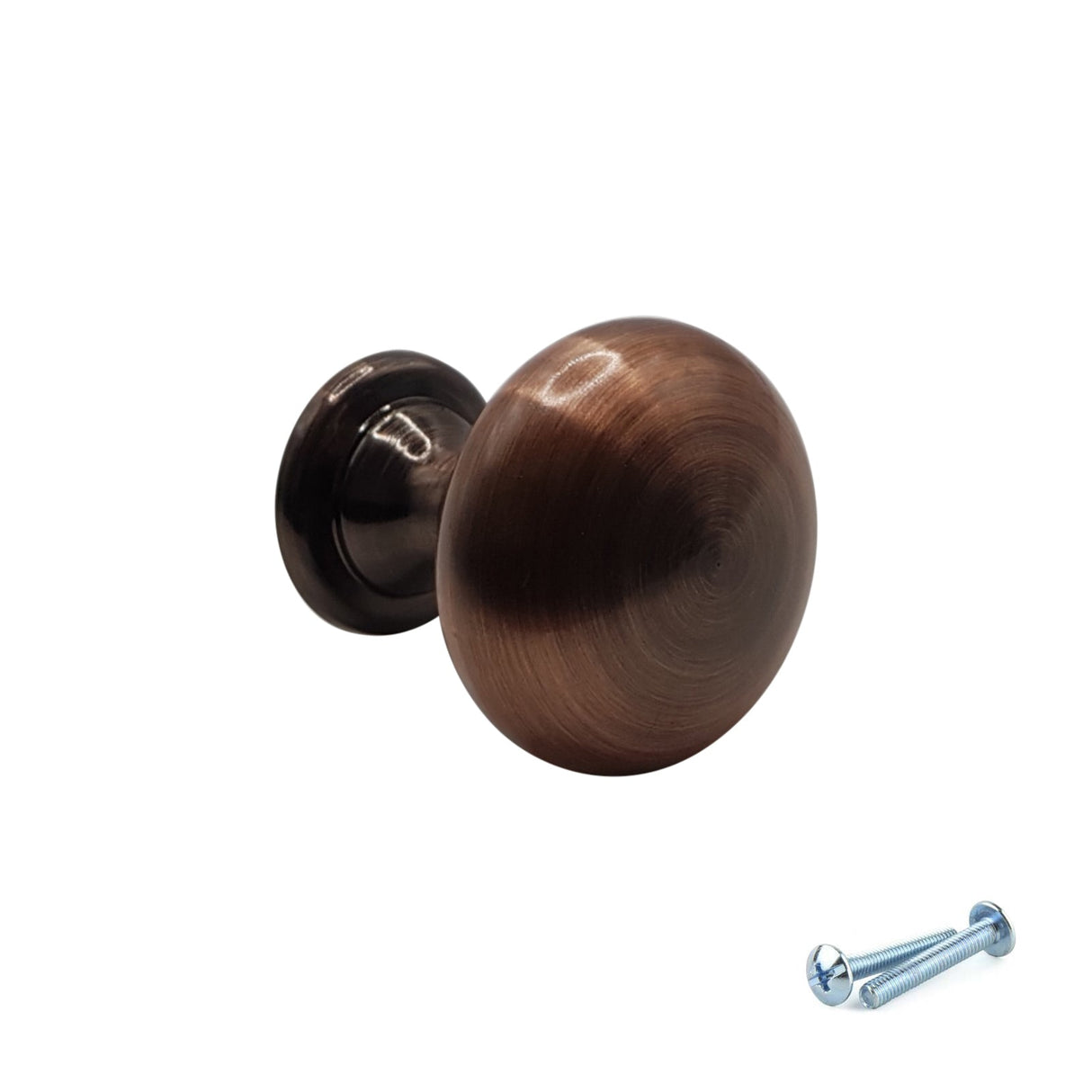 M4TEC Antique Copper Knob Handle – VH4 Series (29mm Cabinet, Drawer & Cupboard Knob)