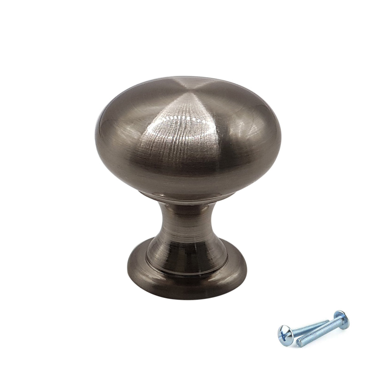 M4TEC Brushed Nickel Knob Handle β VH4 Series (29mm Cabinet, Drawer & Cupboard Knob)