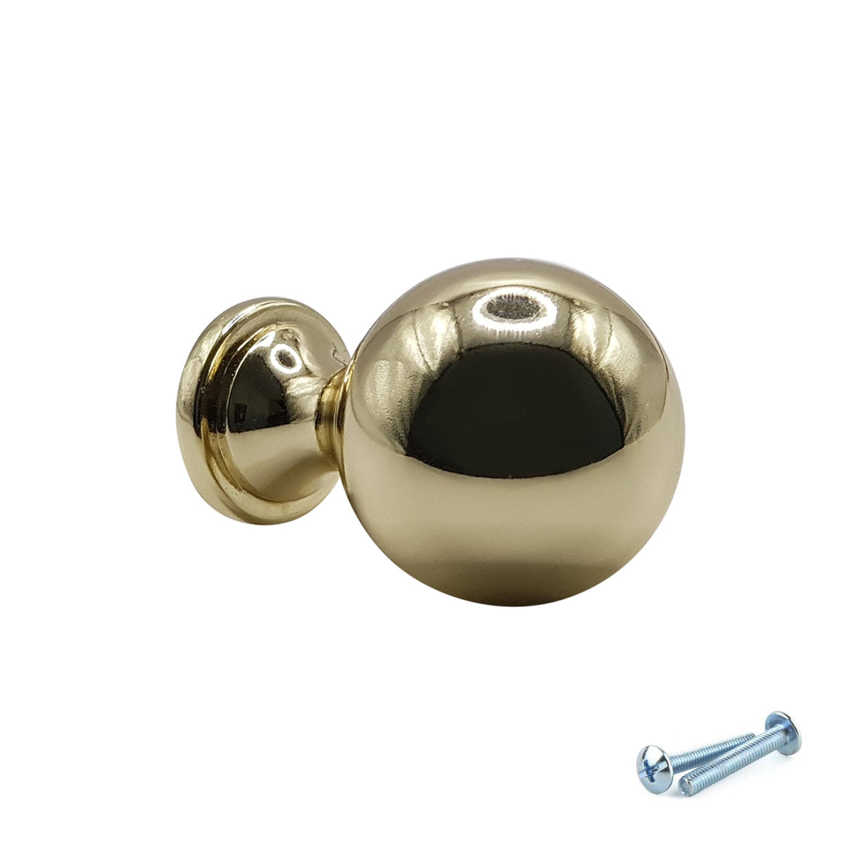 M4TEC Karat Gold Round Knob Handle – VG9 Series (25mm Cabinet, Drawer & Cupboard Knob)