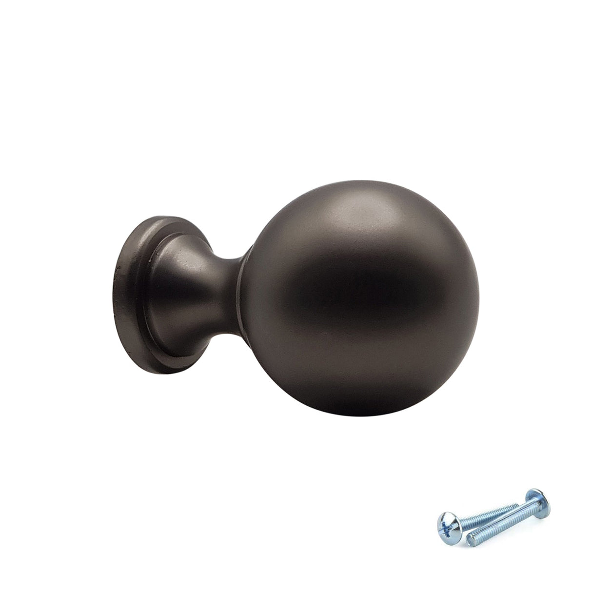 M4TEC Pearl Grey Round Knob Handle – VG9 Series (25mm Cabinet, Drawer & Cupboard Knob)