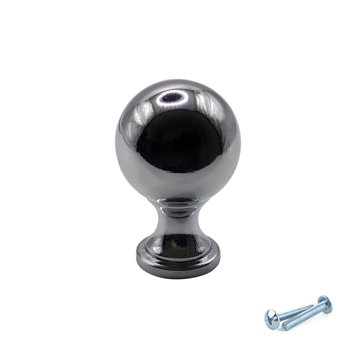 M4TEC Polished Chrome Round Knob Handle – VG9 Series (25mm Cabinet, Drawer & Cupboard Knob)