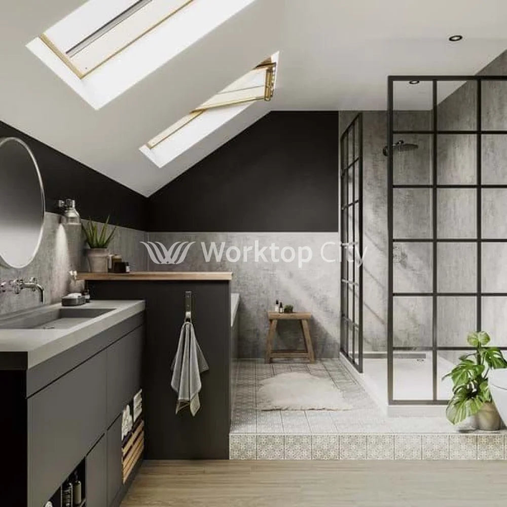 Multipanel Linda Barker Collection Concrete Elements (8830) -  Shower/Bathroom Wall Panels