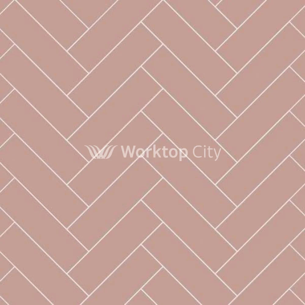 Multipanel Tile Collection Antique Rose (MT325H) - Herringbone Tile Shower/Bathroom Wall Panels