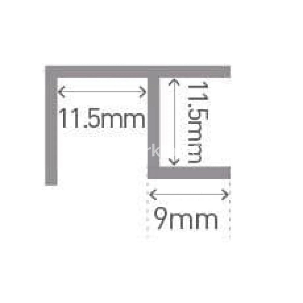 Multipanel Type 100 Flush Corner Profile