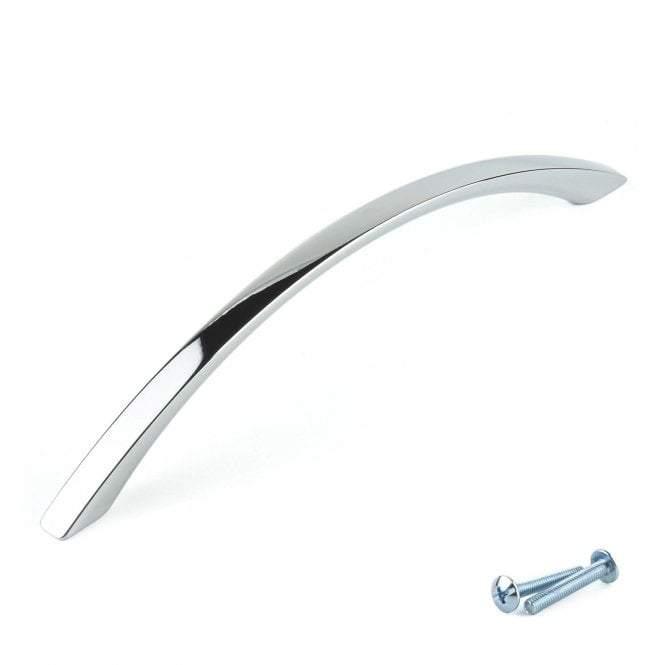 Polished Chrome Cupboard & Drawer Handle β M4TEC Dunnet B7