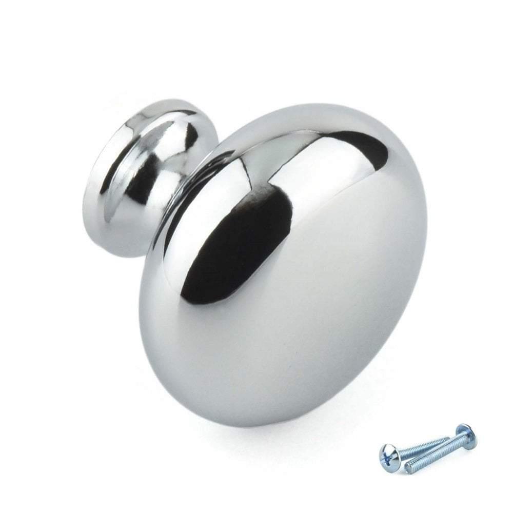 Polished Chrome Cupboard Knob Handle – M4TEC Dunoon C8