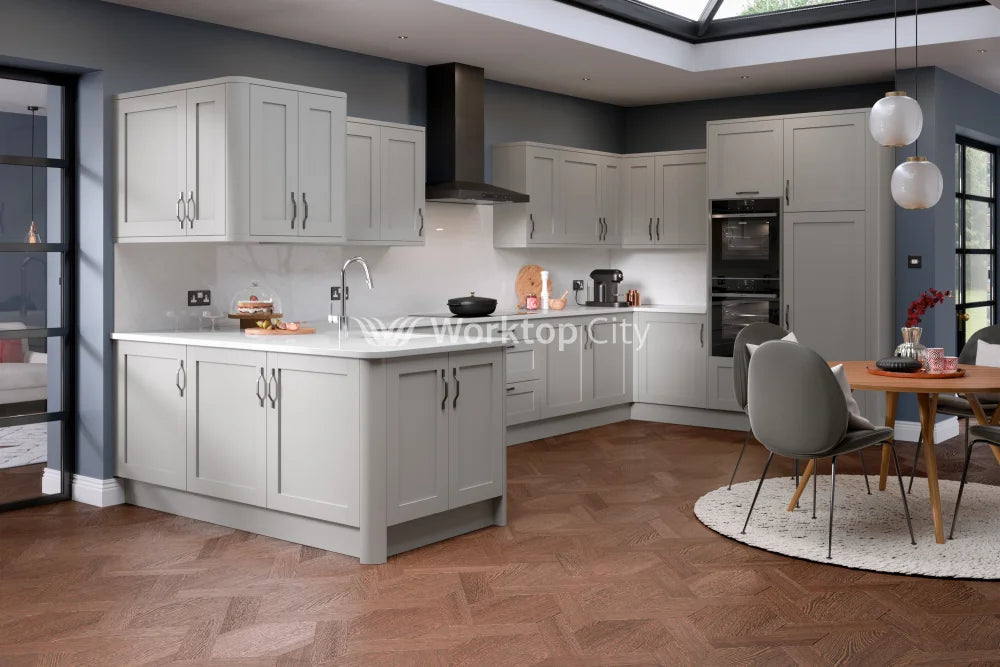 Rivington Shaker Stone Grey Supermatt- Replacement Kitchen Doors SAMPLE PRODUCTS