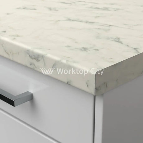 Senses Laminate Kitchen Worktops Athenian Marble Round (Postformed) Edge Matte Finish