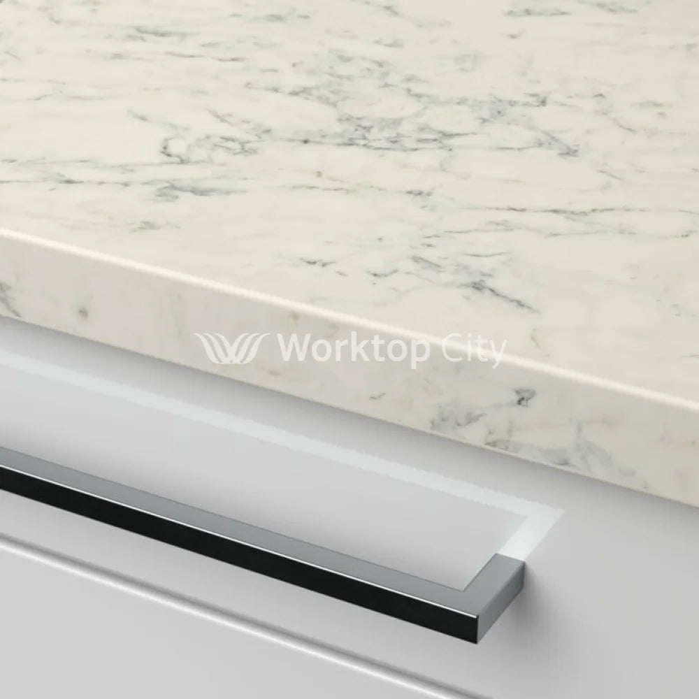 Senses Laminate Kitchen Worktops Athenian Marble Square Edge Matte Finish