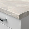 Senses Laminate Kitchen Worktops Colorado Marble Round (Postformed) Edge Matte Finish 3mtr Worktop - 3050mmx600mmx38mm