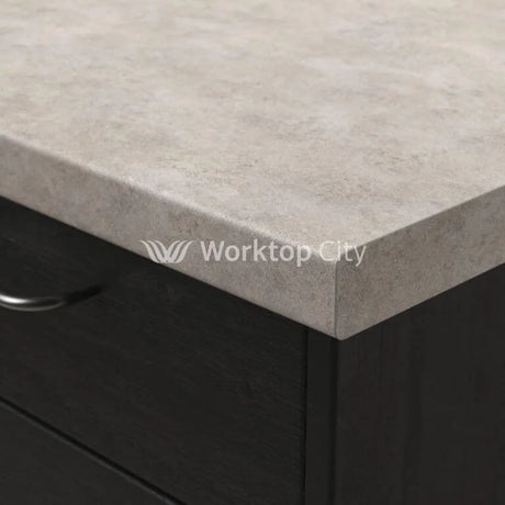 Senses Laminate Kitchen Worktops District Stone Round (Postformed) Edge Urban Matt Finish