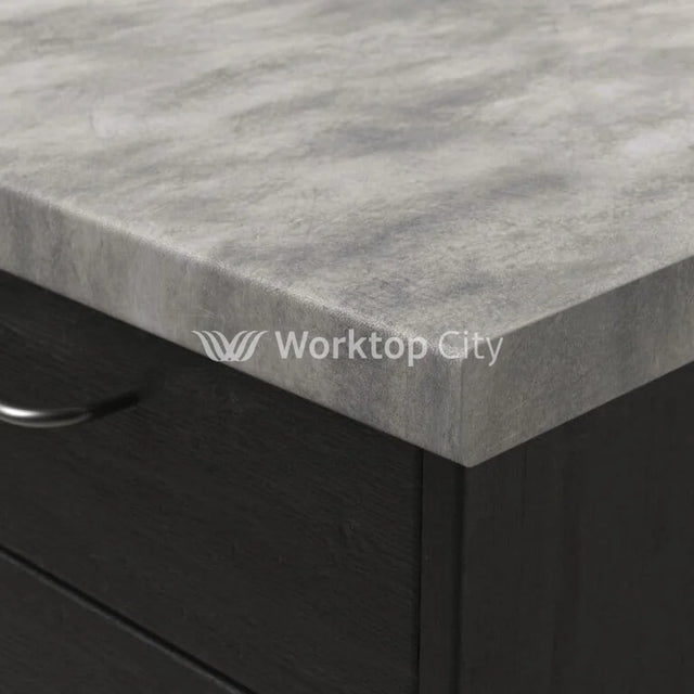 Senses Laminate Kitchen Worktops Industrial Concrete Round (Postformed) Edge Urban Matt Finish