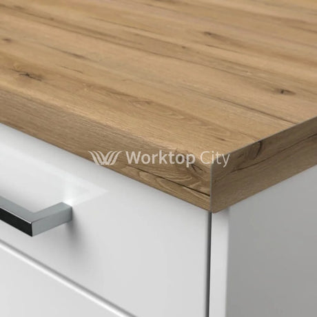 Senses Laminate Kitchen Worktops Pembrey Oak Round (Postformed) Edge Kavir Matt Finish