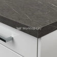 Senses Laminate Kitchen Worktops Pietra Grey Marble Round (Postformed) Edge Matte Finish 3mtr Worktop