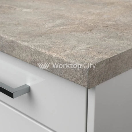 Senses Laminate Kitchen Worktops Salto Rock Round (Postformed) Edge Italian Stone Matt Finish