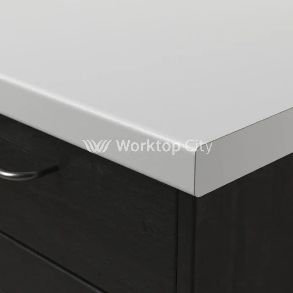 Senses Laminate Kitchen Worktops White Matte Round (Postformed) Edge Dogal Matt Finish