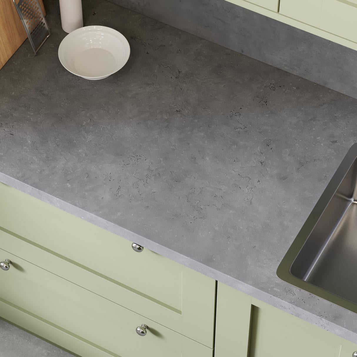 Bushboard Options Tectonica Kitchen Worktops (Matt Finish)