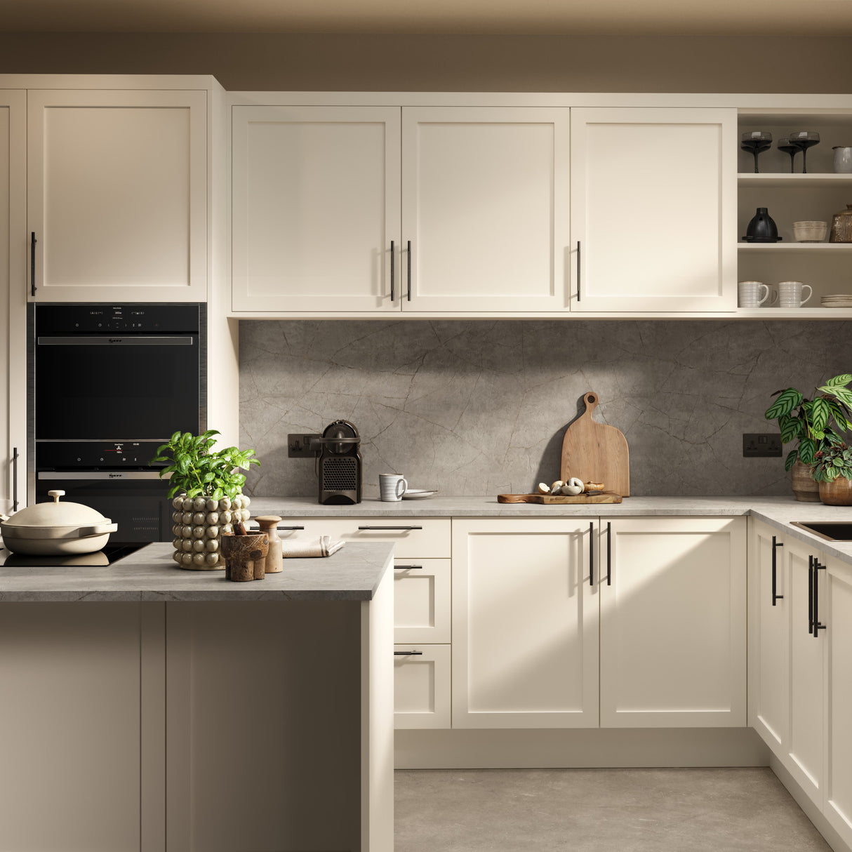 Wilsonart Sleek Minos Stone Kitchen Worktops Velvet Finish