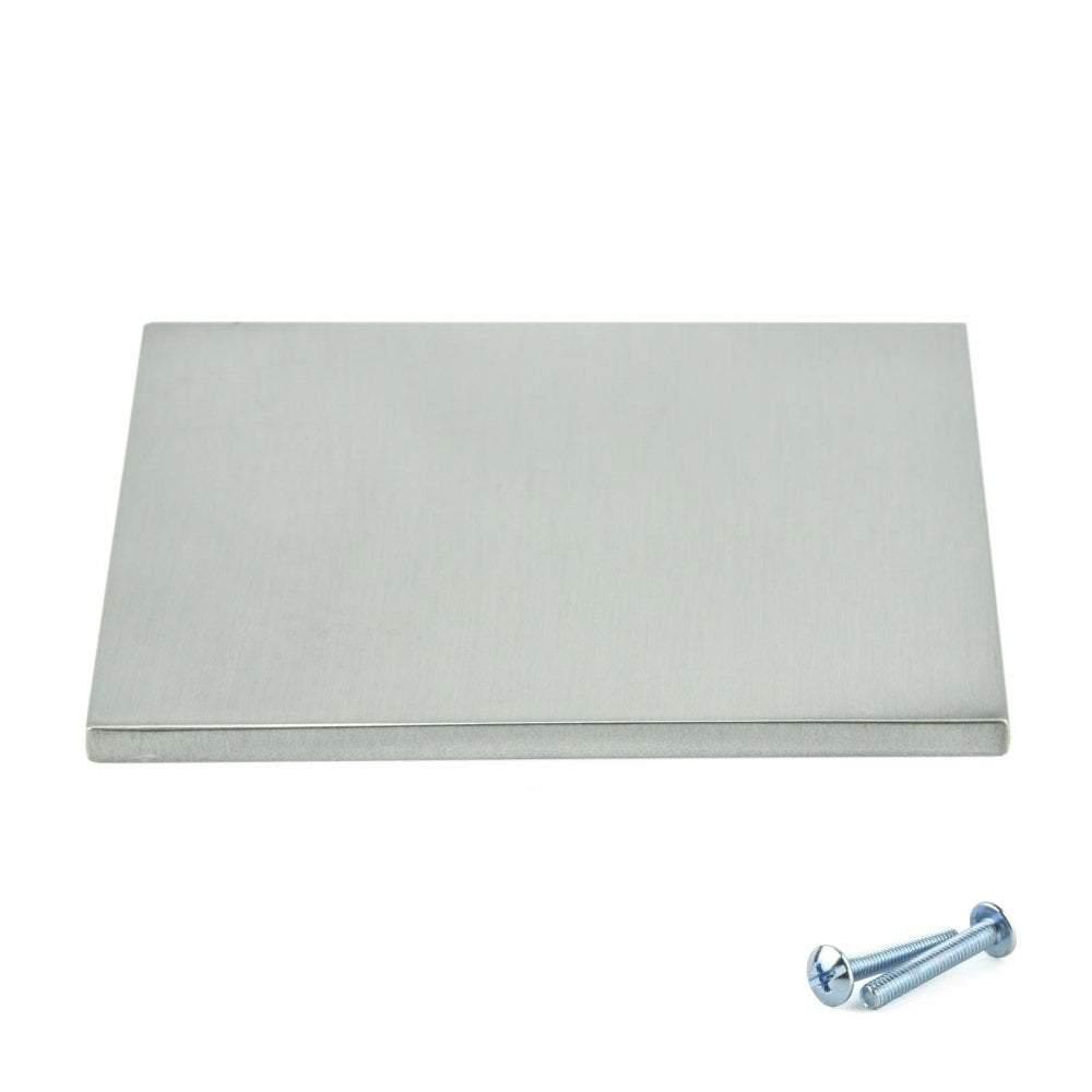 M4TEC Inverbeg Q6 Square Cupboard Knob Handle – Modern Polished Chrome or Stainless Steel Cabinet Handle