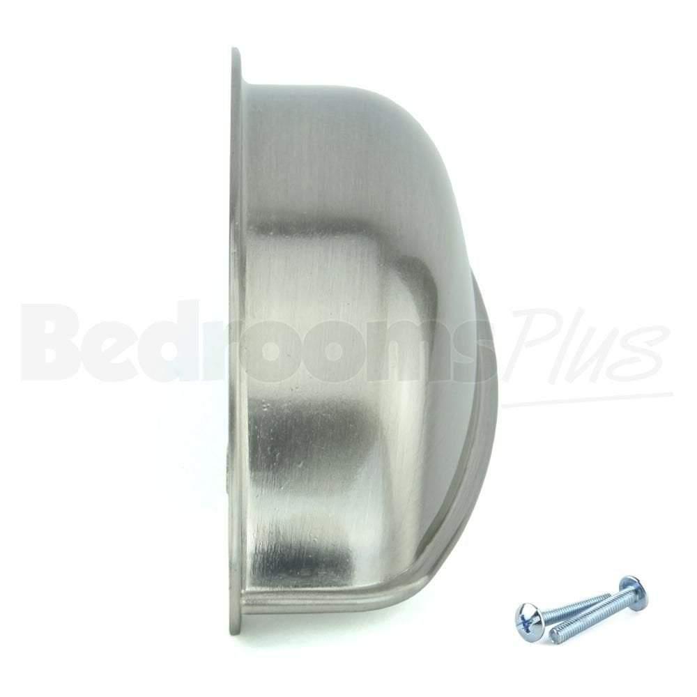 Stainless Steel Drawer Cup Pull Cabinet Handle M4TEC Cauldwell S4