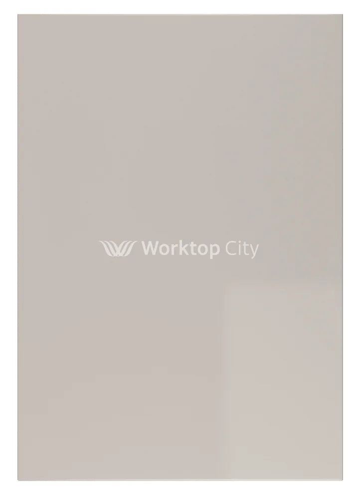 Vogue Slab Cashmere Gloss- Replacement Kitchen Doors SAMPLE PRODUCTS Vinyl Sample Colour Swatch