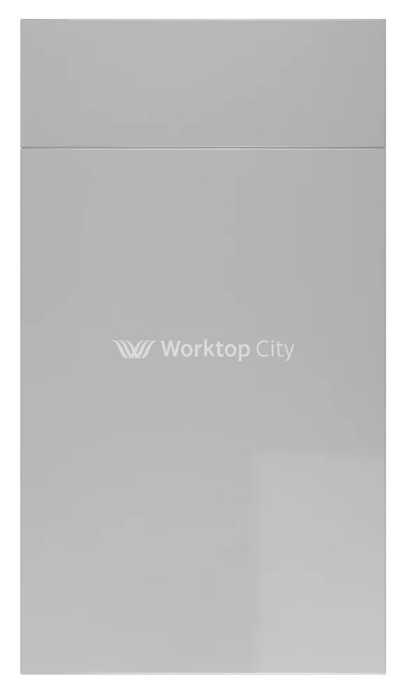 Vogue Slab Dove Grey Gloss- Replacement Kitchen Doors SAMPLE PRODUCTS