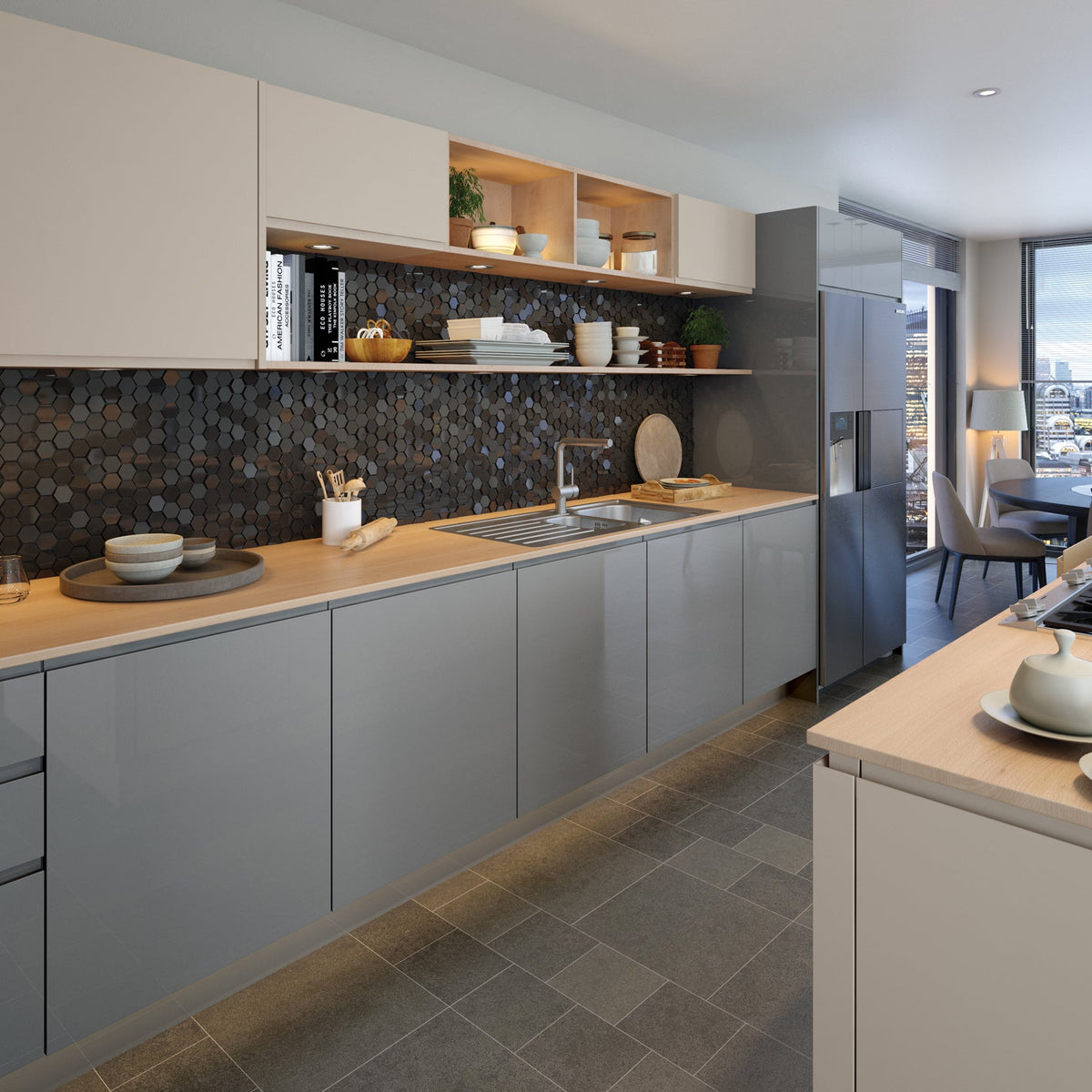 J-Pull Super Gloss Dust Grey – Worktop City