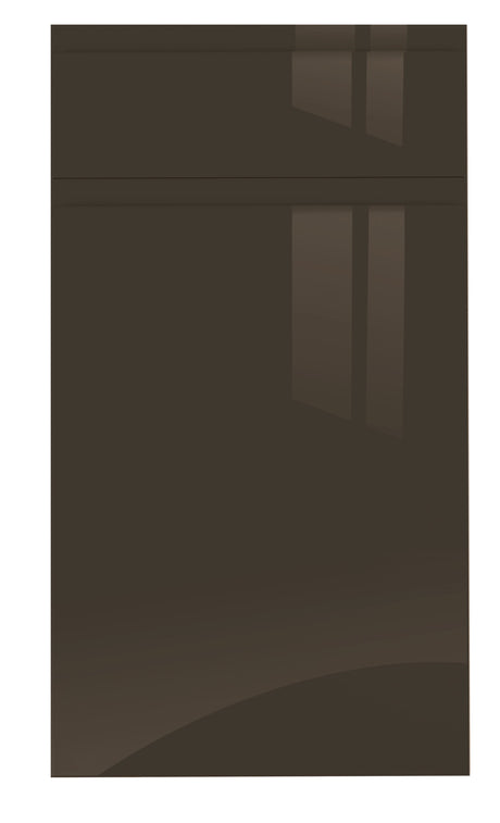 Jay Handleless Graphite Gloss